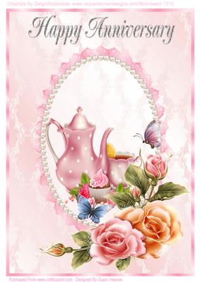 A4 Happy 20th Wedding Anniversary 2 (china)