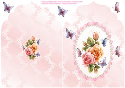 Beautiful Roses Elegant Top