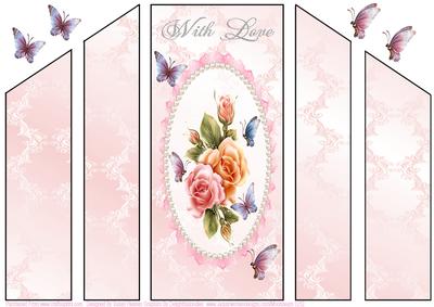 Beautiful Roses Theatre Card 3