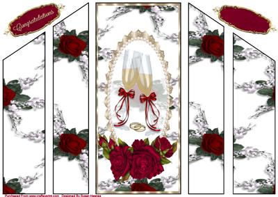 A Toast to the Bride and Groom Theatre Card