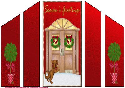Welcome Home at Christmastime Theatre Card