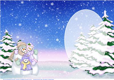 Wishing You Seasons Greetings from the Frosties Insert