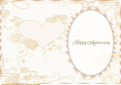 Cream Heart and Roses Insert, with Ivory Lace and Pearls 2