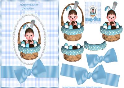 Little Boy's Love Chocolate Eggs Too! 2