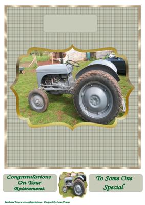 A Classic Massey Ferguson Tractor Topper and Tags 3