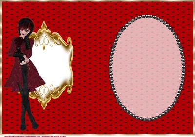 A Teenage Girl's Birthday Celebration Insert