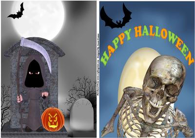 Scary Halloween Toppers
