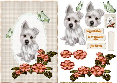Sweet Little Terrier Pup