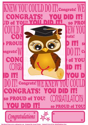 A4 We're So Proud of You !