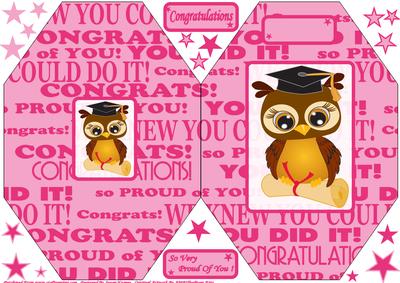 We're So Proud of You ! Octagon Card