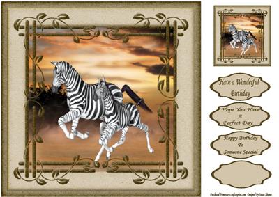 Run Wild and Free - Safari Collection