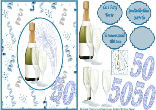 Lets Party Youre 50 - The Male Collection