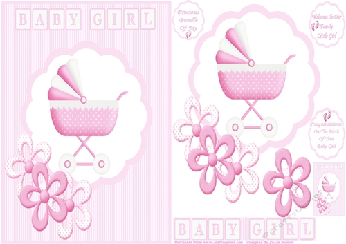 Welcome Little Baby Girl