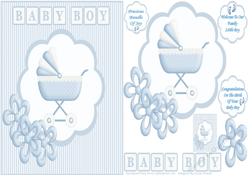 Welcome Little Baby Boy 