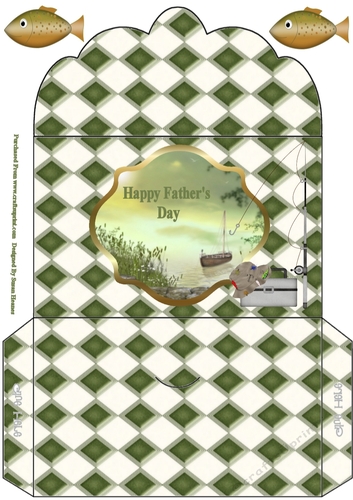 An Afternoon Fishing Money Wallet 2