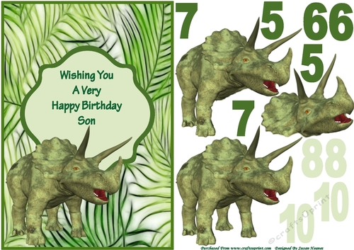 Have A Dino - Mite Birthday Son