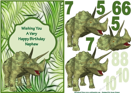 Have A Dino - Mite Birthday Nephew