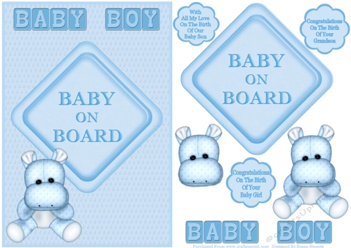 Welcome Sweet Little Baby Boy