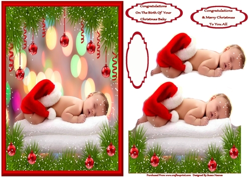 Congratulations On The Safe Arrival Of Your Christmas Baby