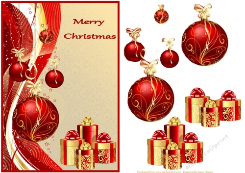 Red And Golden Christmas