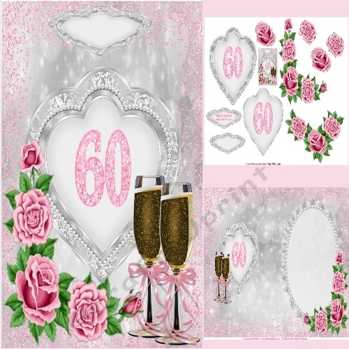 To A Special Couple On Your Diamond Wedding Anniversary Mini Kit