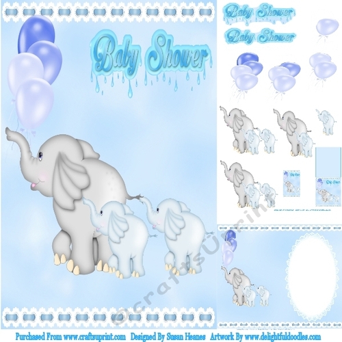 Baby Shower Twins - Mini Kit
