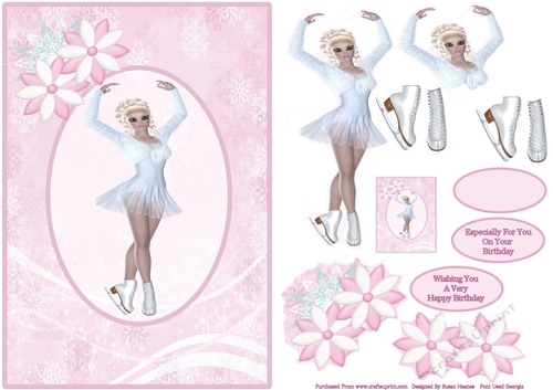 Graceful Ice Skater