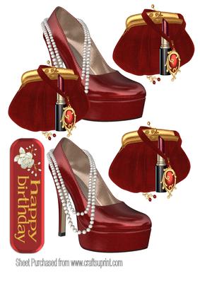Evening Shoes and Purse 2