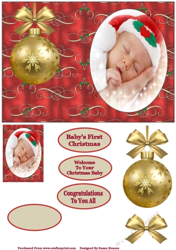 Welcome To Your Precious Christmas Baby