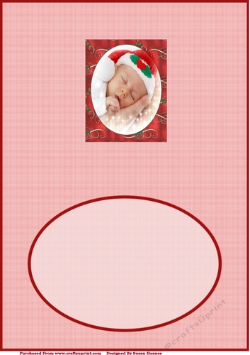Welcome To Your Precious Christmas Baby Insert
