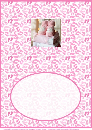 Congratulations On The Birth Of Your Granddaughter Insert