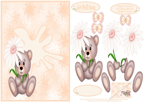 Little Bear With Daisy, Get Well Soon