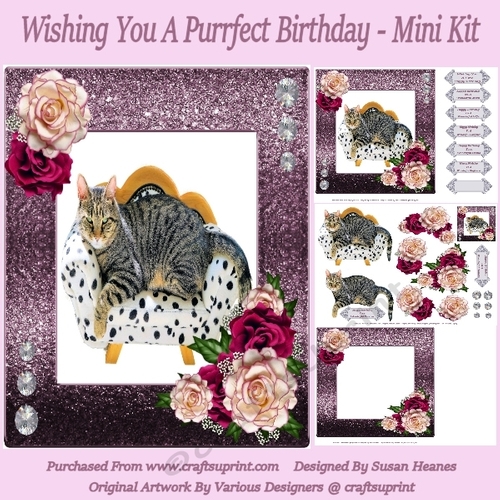 Wishing You A Purrfect Birthday - Mini Kit