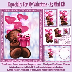 Especially For My Valentine - A5 Mini Kit