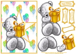 Birthday Bear Greetings 