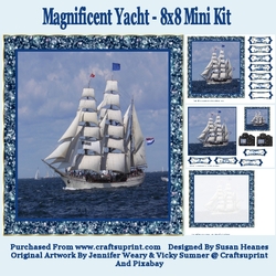 Magnificent Yacht - 8x8 Mini Kit
