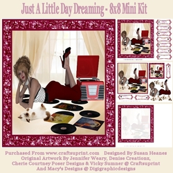 Just A Little Day Dreaming - 8x8 Mini Kit