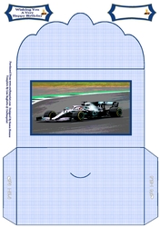 Watching Formula 1 Racing - Money Wallet