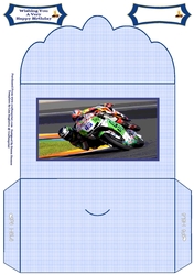 Watching Super Bike Racing - Money Wallet