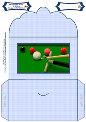 Watching The Snooker - Money Wallet