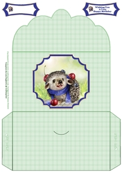 Sweet Little Hedgehog 2 - Money Wallet