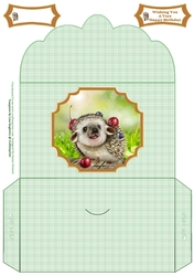 Sweet Little Hedgehog 3 - Money Wallet