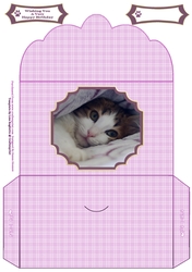 Sweet Little Tabby Cat - Money Wallet