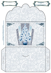 Blue, Blue Christmas - Money Wallet
