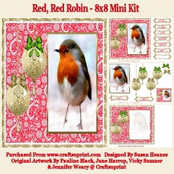 Red, Red Robin - 8x8 Mini Kit