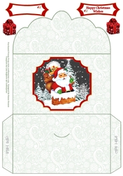 Santa In The Chimney - Money Wallet