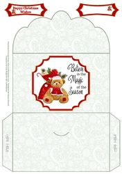 Christmas Teddy - Money Wallet