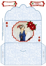 Beautiful Art Deco Christmas - Money Wallet