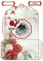 Kitten Birthday Wishes - Money Wallet