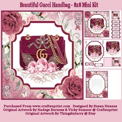 Beautiful Gucci Handbag - 8x8 Mini Kit